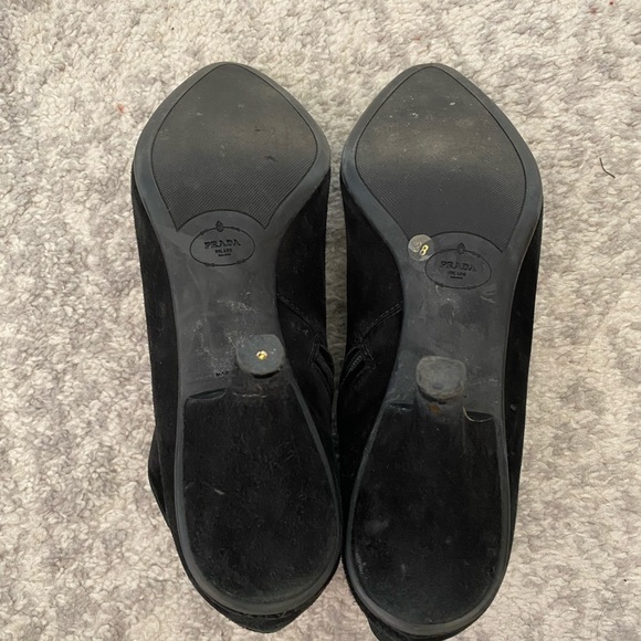 Prada Suede Booties - Picture 5 of 5